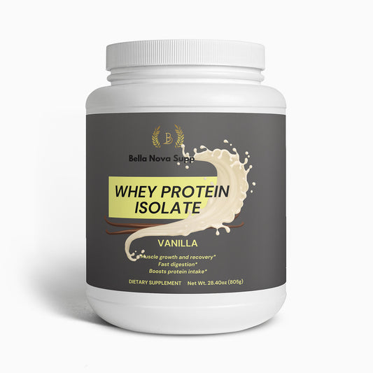 100% Whey Protein Isolate (Vanilla)